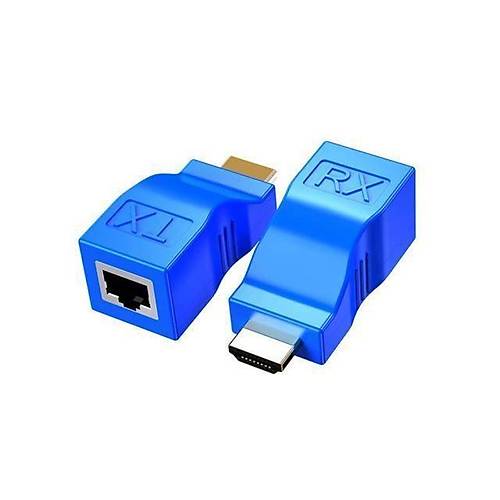 SENSEI 30 METRE HD-30 CAT6 HDMI EXTENDER �K�L� MAV� ADAPT�R