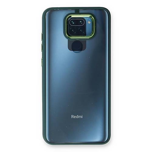 Redmi Note 9 K�l�f Dora Kapak - Haki Ye�il