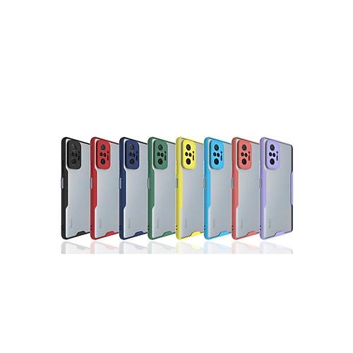 Redmi Note 10 Pro K�l�f Platin Silikon - K�rm�z�