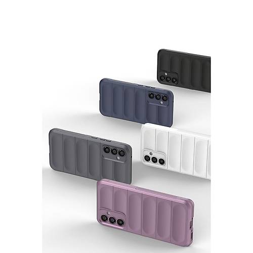 Galaxy A25 5G K�l�f Optimum Silikon - Mor