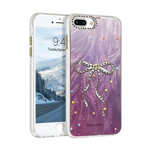 iPhone 7 Plus K�l�f Blade Aynal� Desenli Kapak - Desen 1