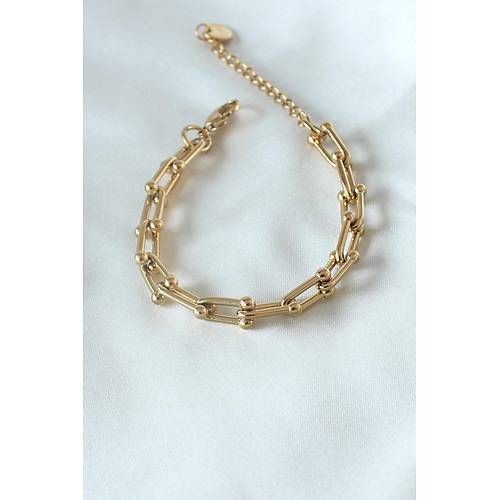 316L �elik Gold Renk Tifany Model Kad�n Bileklik