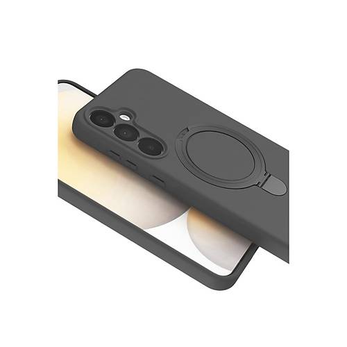 Galaxy A55 5G Regal Magsafe Standl� Kapak - Titan Gri
