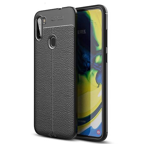Galaxy A11 K�l�f Auto Focus Kapak - Siyah