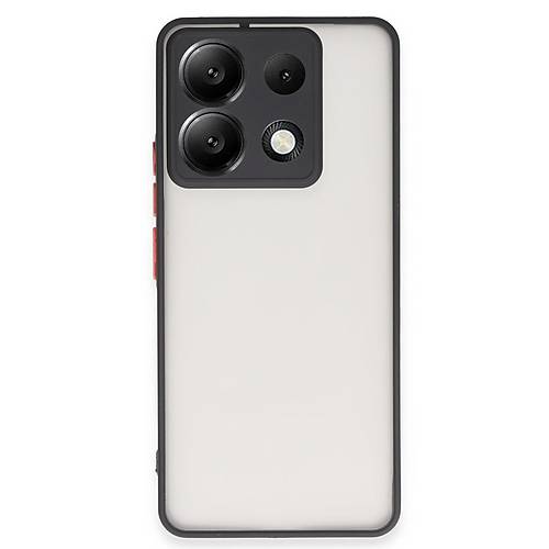 Redmi Note 13 5G K�l�f Montreal Silikon Kapak - Siyah