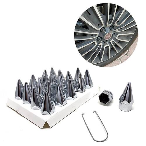 Sivri Mermi Bijon Kapa�� S�kme Aparatl� Krom 17mm