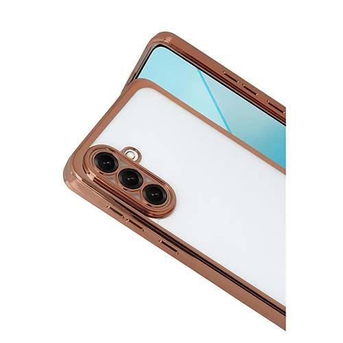 Galaxy A17 5G Razer Lensli Silikon - ��l Titanyum
