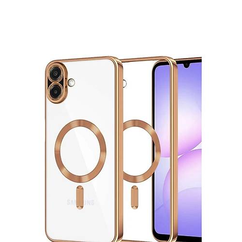 Galaxy A07 4G Kross Magneticsafe Kapak - ��l Titanyum