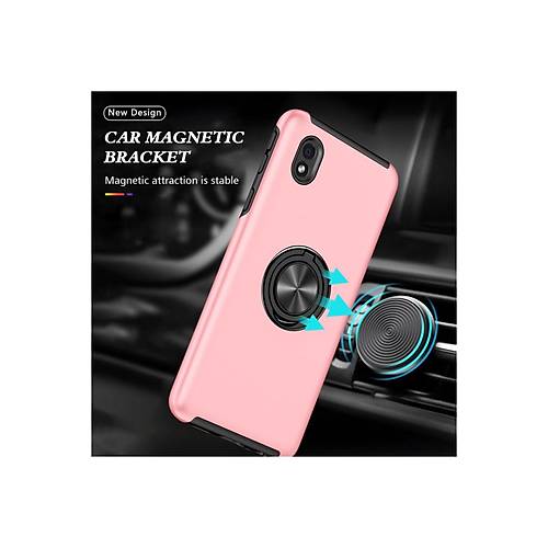 Galaxy A01 Core K�l�f Elit Y�z�kl� Kapak - Pembe