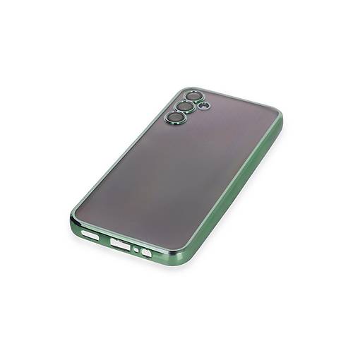Galaxy A14 4G K�l�f Razer Lensli Silikon - Ye�il