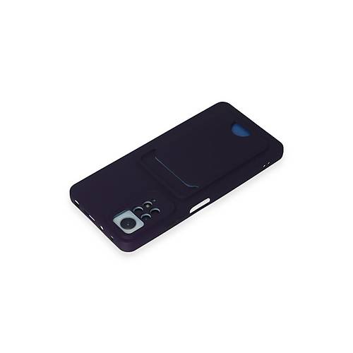 Redmi Note 11 Pro K�l�f Kelvin Kartvizitli Silikon - Derin Mor