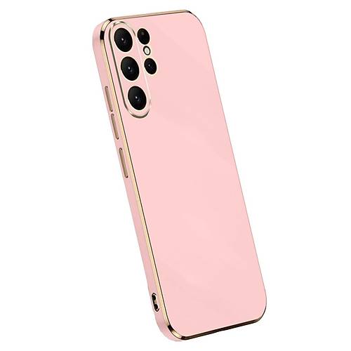 Galaxy S24 Ultra K�l�f Volet Silikon - Pembe