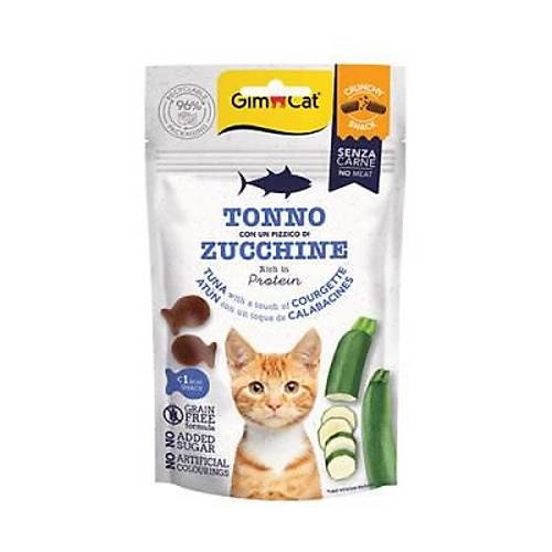 Crunchy Ton Bal�kl� ve Kabakl� Kedi �d�l Mamas� 50 Gr