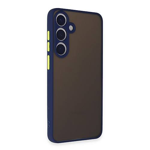 Galaxy S24 K�l�f Montreal Silikon Kapak - Lacivert