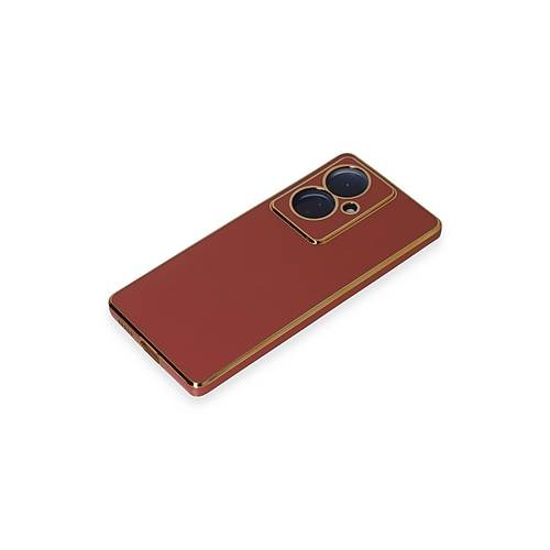 V29 Lite K�l�f Volet Silikon - K�rm�z�