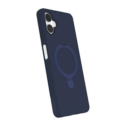 Galaxy A06 Regal Magsafe Standl� Kapak - Lacivert