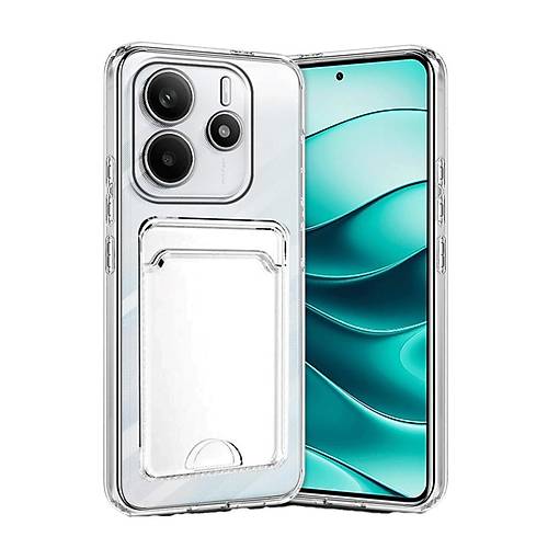 Redmi Note 14 4G K�l�f Kart �effaf Silikon - �effaf