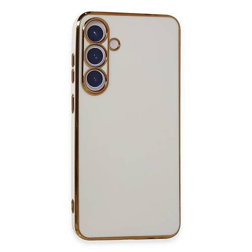 Galaxy S24 K�l�f Volet Silikon - Beyaz