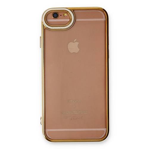 iPhone 6 K�l�f Liva Lens Silikon - Beyaz
