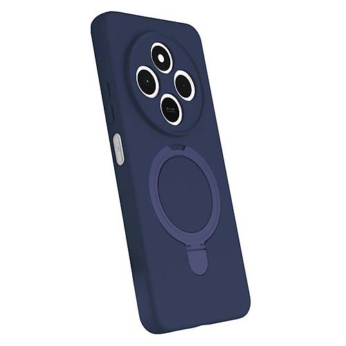 Redmi 14C Regal Magsafe Standl� Kapak - Lacivert