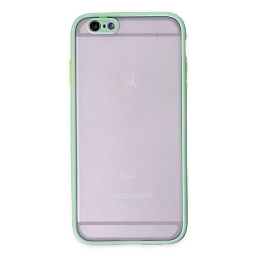 iPhone 6 K�l�f Montreal Silikon Kapak - Turkuaz