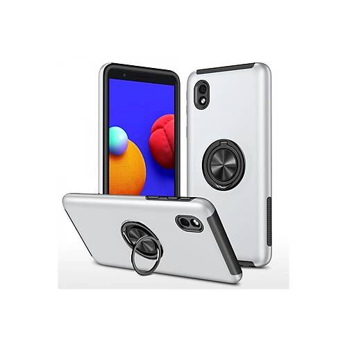 Galaxy A01 Core K�l�f Elit Y�z�kl� Kapak - G�m��
