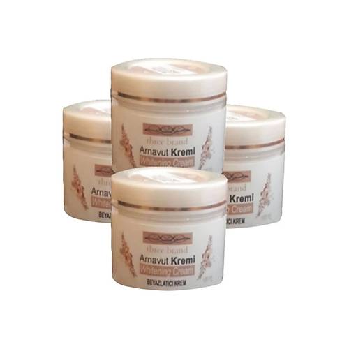 Three Brand 4l� Adet Arnavut Kremi Whitens Cream T�m B�lge Akl�k Kremi 100 ml