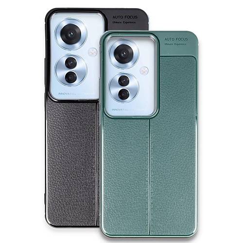 Reno 11F K�l�f Auto Focus Kapak - Siyah