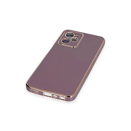 Realme C35 K�l�f Volet Silikon - Mor