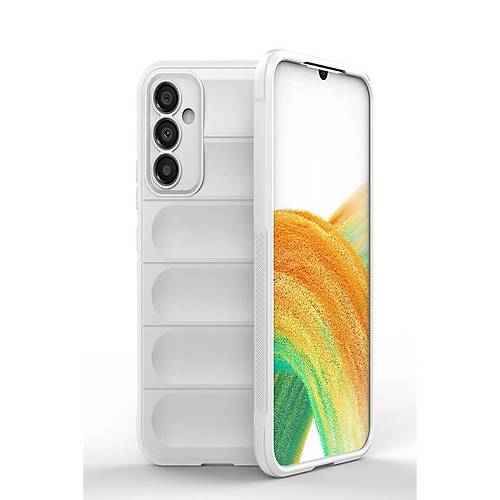 Galaxy A25 5G K�l�f Optimum Silikon - Krem