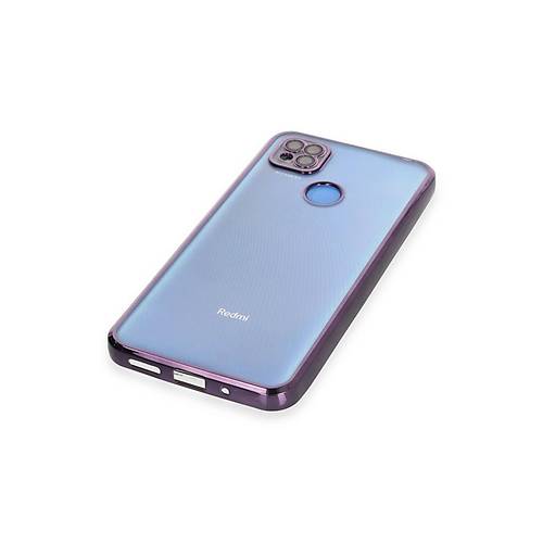 Redmi 9C K�l�f Razer Lensli Silikon - Mor
