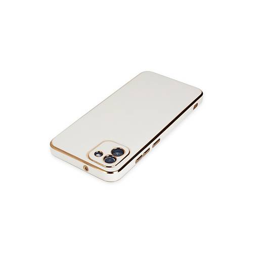 Galaxy A03 K�l�f Volet Silikon - Beyaz