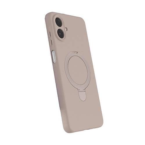 Galaxy A07 4G Regal Magsafe Standl� Kapak - ��l Titanyum