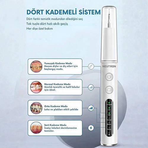 �arjl� Ultrasonik Di� Tartar� Temizleyici ve Beyazlat�c�, Evde Profesyonel A��z Bak�m�