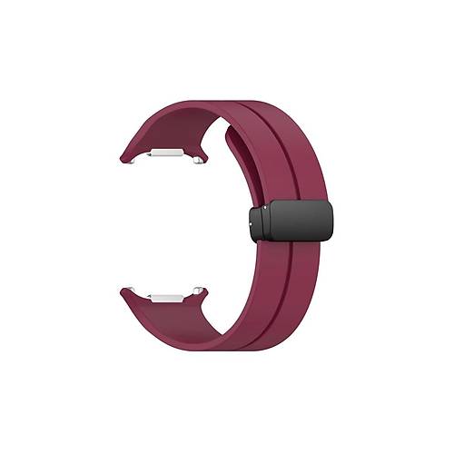Watch 7 Ultra KR418 Tender Silikon Kordon - Bordo