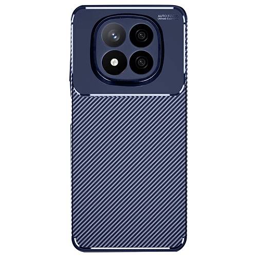 Redmi Note 14 Pro Plus K�l�f Auto Focus Karbon Kapak - Lacivert