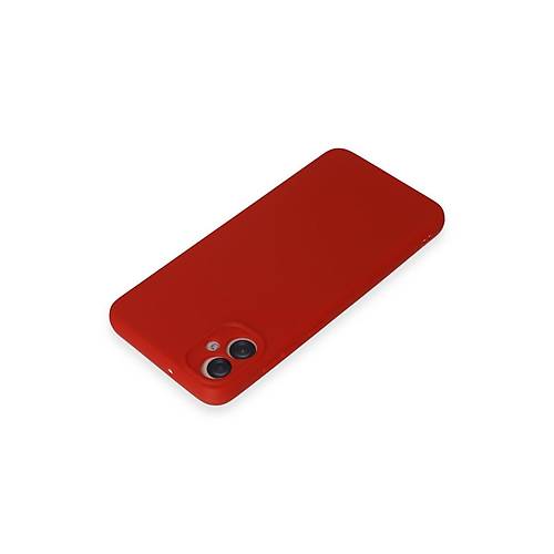 Galaxy A05 K�l�f First Silikon - K�rm�z�