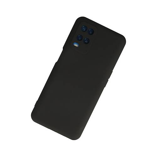 A54 4G K�l�f Nano i�i Kadife Silikon - Siyah