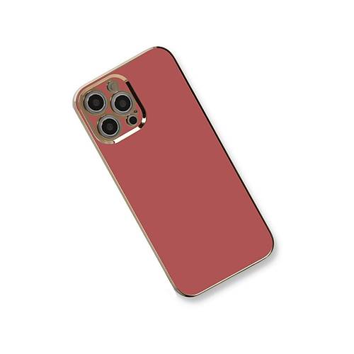 iPhone 12 Pro K�l�f Volet Silikon - K�rm�z�