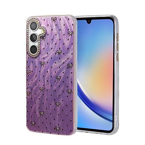 Galaxy A34 5G K�l�f Blade Aynal� Desenli Kapak - Desen 2