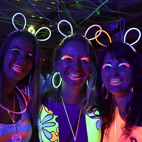 Glow Ta� Fosforlu Ta� Kar���k Renk 12 Adet