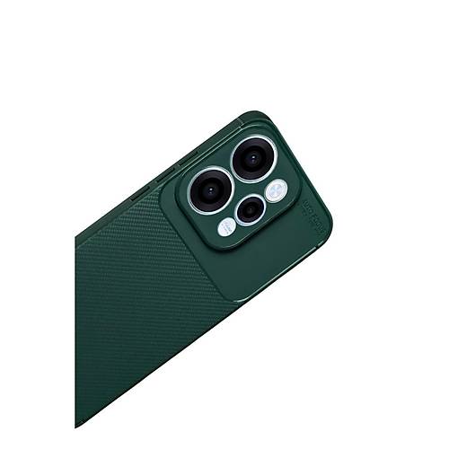 Reno 15 Auto Focus Karbon Kapak - Koyu Ye�il