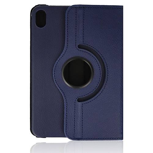 iPad Mini 6 K�l�f 360 Tablet Deri K�l�f - Lacivert