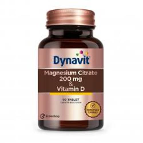 Magnesium Citrate 200 Mg & Vitamin D 60 Tablet