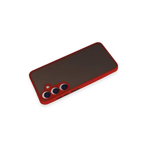 Galaxy S24 K�l�f Montreal Silikon Kapak - K�rm�z�