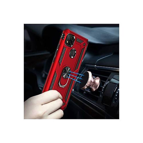 Redmi 9C K�l�f Sofya Y�z�kl� Silikon Kapak - Gold
