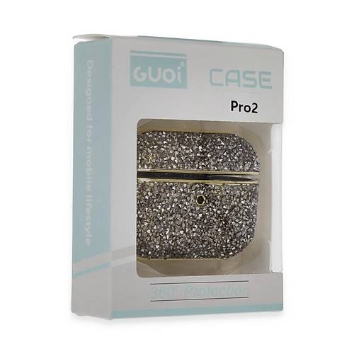 Airpods Pro 2 (2.nesil) Luz Ta�l� K�l�f - Siyah