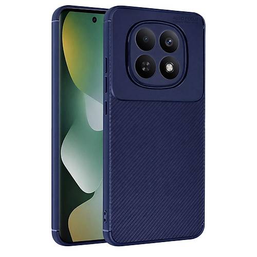 Redmi Note 15 Pro Plus 5G Auto Focus Karbon Kapak - Lacivert