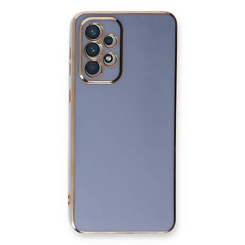 Galaxy A53 5G K�l�f Volet Silikon - Mavi
