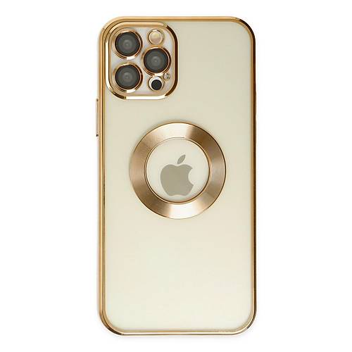 iPhone 12 Pro K�l�f Slot Silikon - Gold